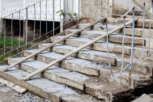 Staircase Demolition in Fayetteville